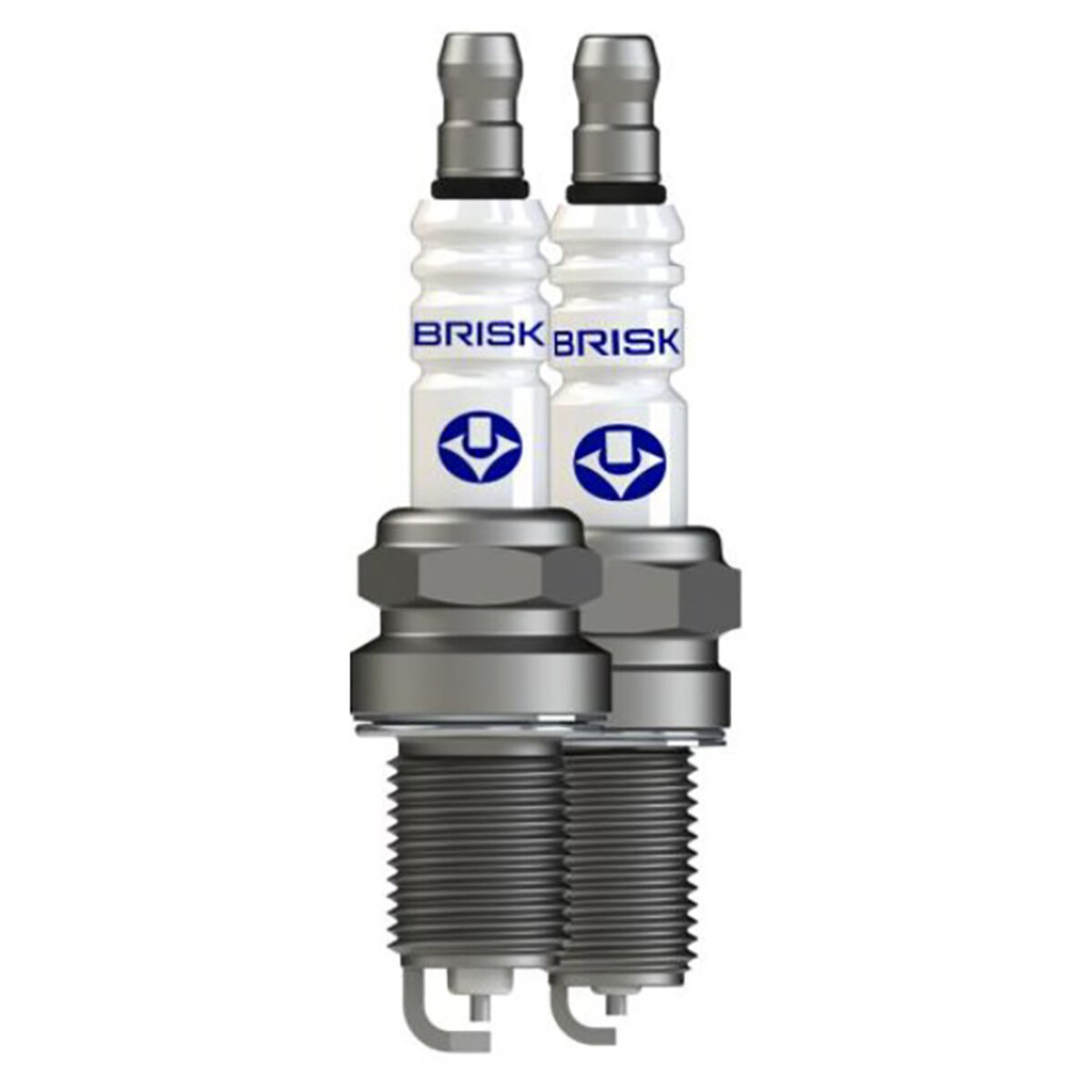 Свічка запалювання Brisk Silver DR15YS, 4шт (DR15YS - (1334) - 4K) дивитися фото №1