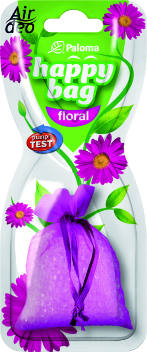 Автомобільний Ароматизатор Paloma Happy Bag Floral сухий (78028) | Аромат: Квітковий дивитися фото №1