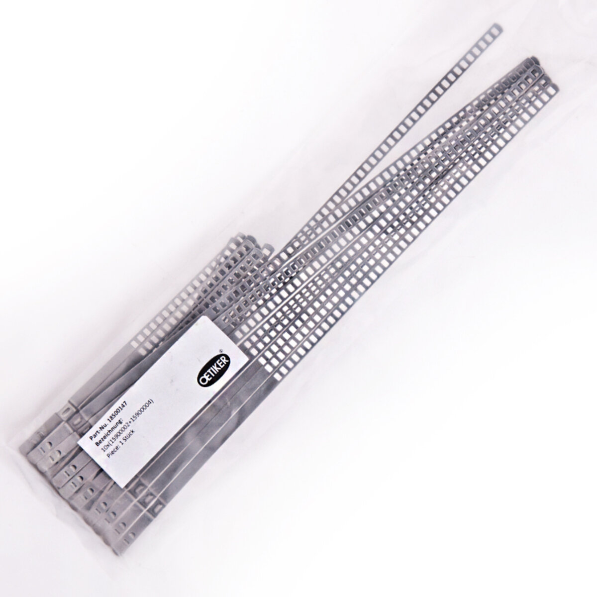 Комплект хомутів OETIKER нержавійка (18500147) дивитися фото №1