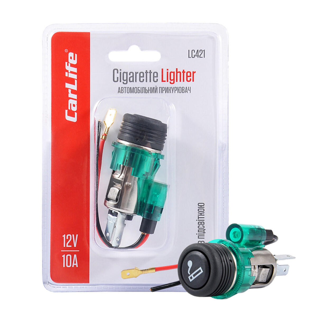 Автомобильный прикуриватель CarLife, N3 (LC421) смотреть фото №1