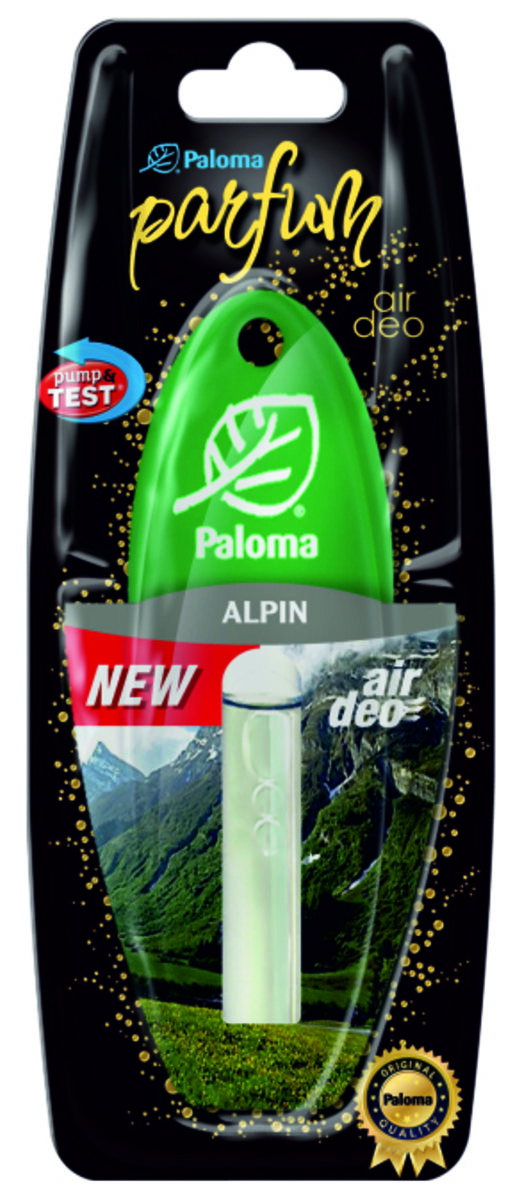 Автомобільний Ароматизатор Paloma Parfume Alpin рідкий (79014) | Аромат: Свіжість дивитися фото №1