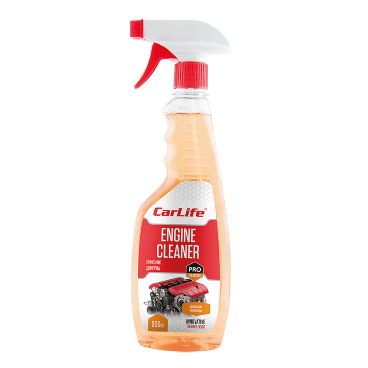 Очисник двигуна CarLife Engine Cleaner, 500мл (CF515) дивитися фото №1