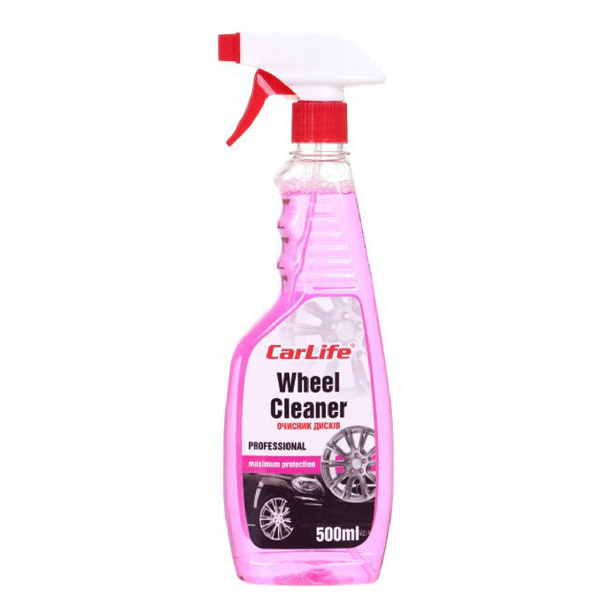Очисник дисків CarLife Wheel Cleaner, 500мл (CF530) дивитися фото №1
