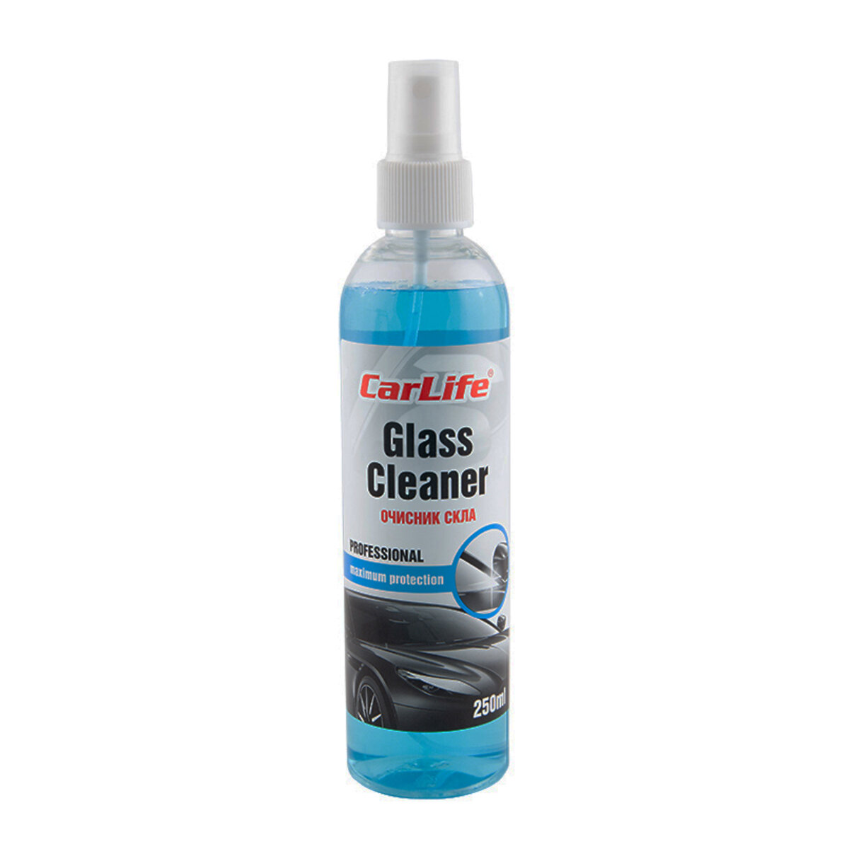 Очисник скла CarLife Glass Cleaner, 250мл (CF028) дивитися фото №1