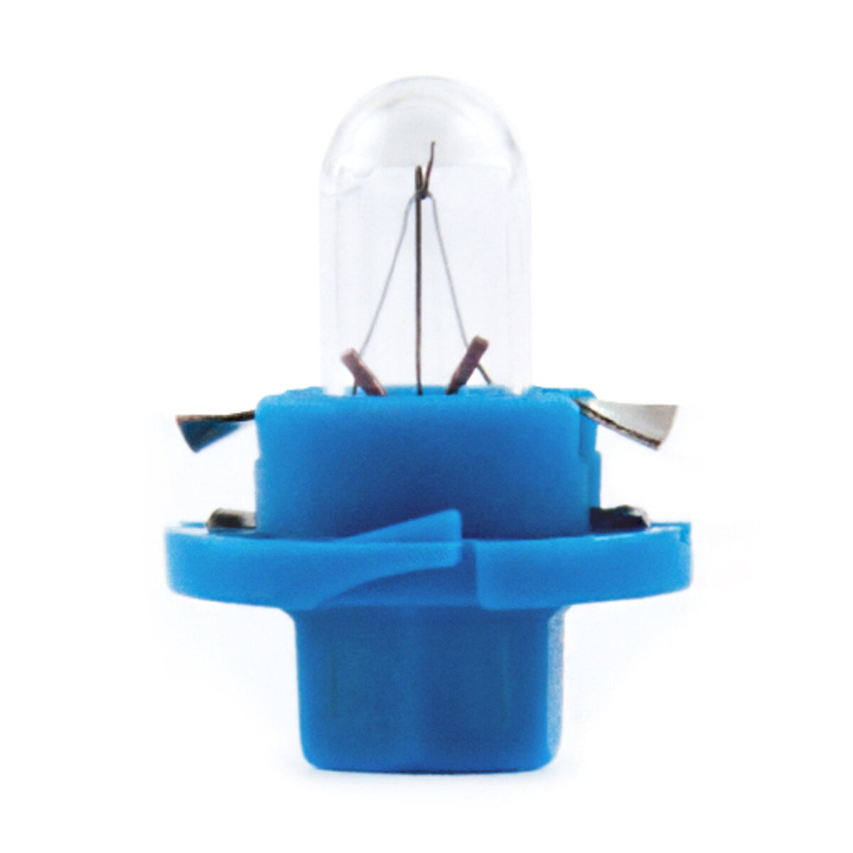 Лампа розжарювання Brevia BAX 12V 1.2W B8.4d Light Blue CP, 10шт (12320C) дивитися фото №2