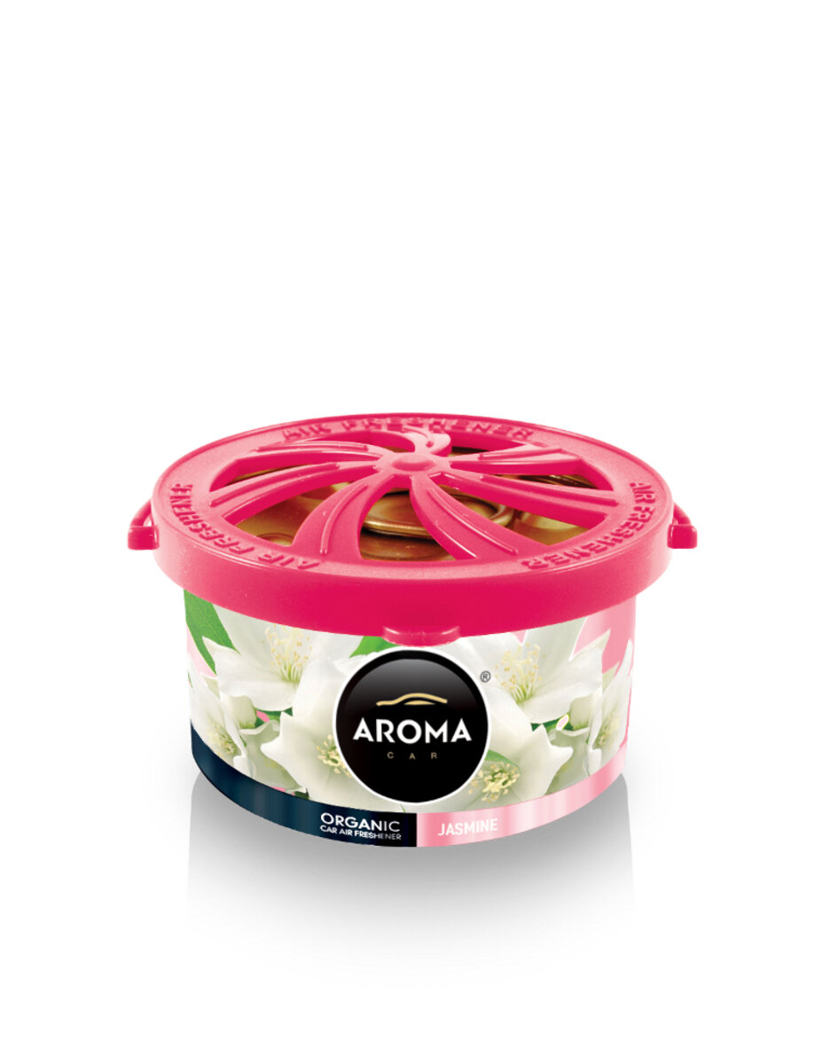 Ароматизатор Aroma Car Organic Green Tea Jasmine гелевий 40g (92100) дивитися фото №1