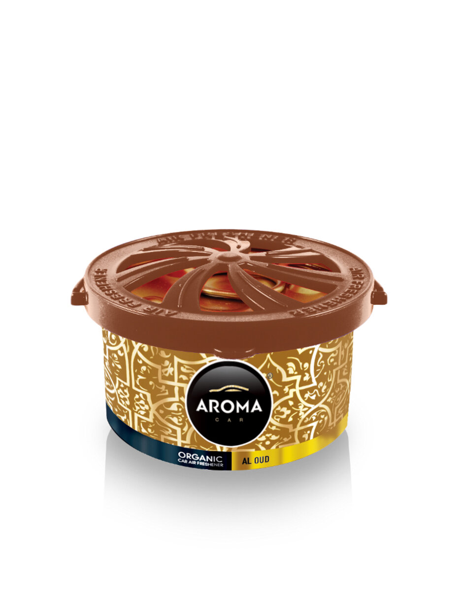 Ароматизатор Aroma Car Organic Green Tea Aloud гелевий 40g (92094) дивитися фото №1