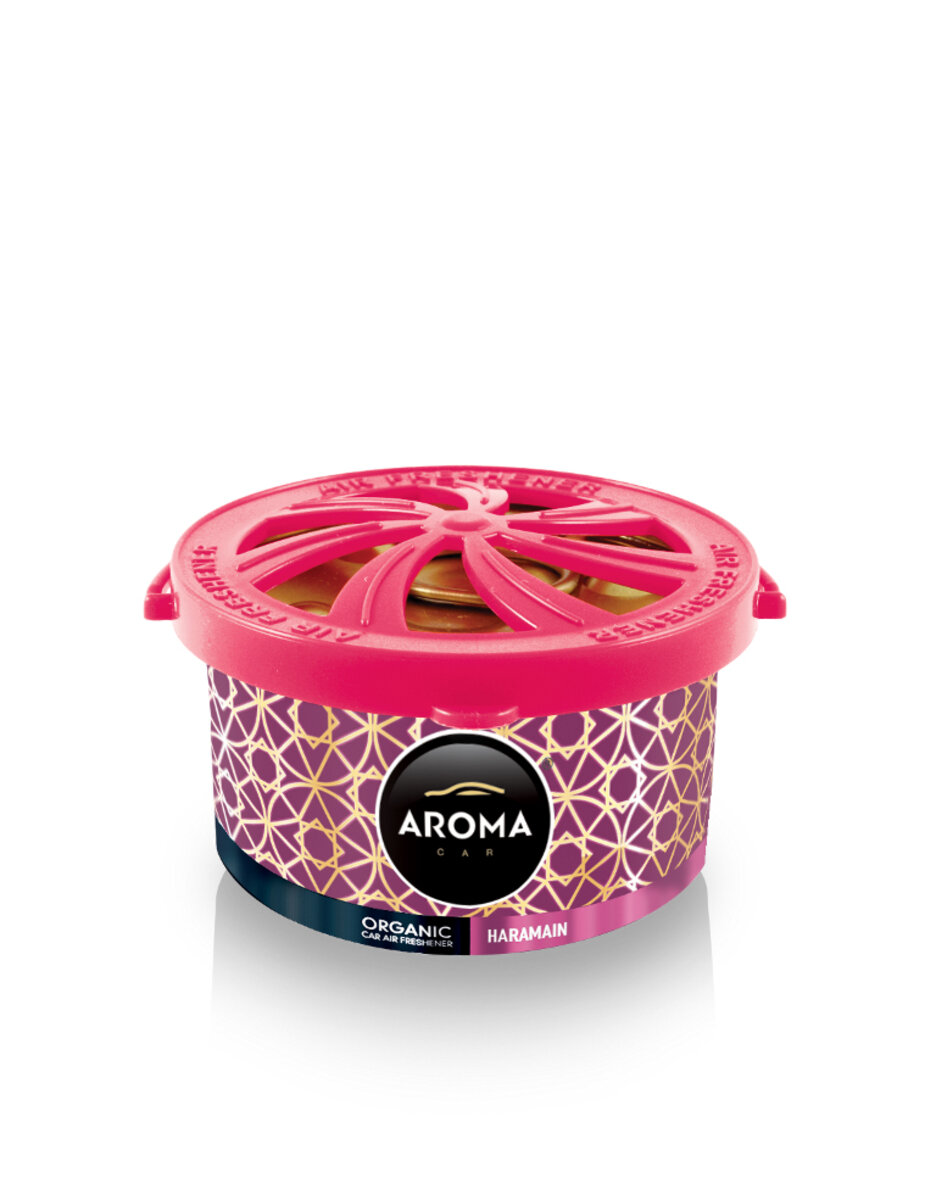 Ароматизатор Aroma Car Organic Green Tea Haramain гелевий 40g (92095) дивитися фото №1