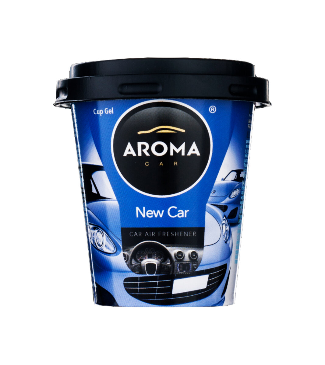 Ароматизатор Aroma Car CUP Gel New Car гелевой 130g (92780) дивитися фото №1