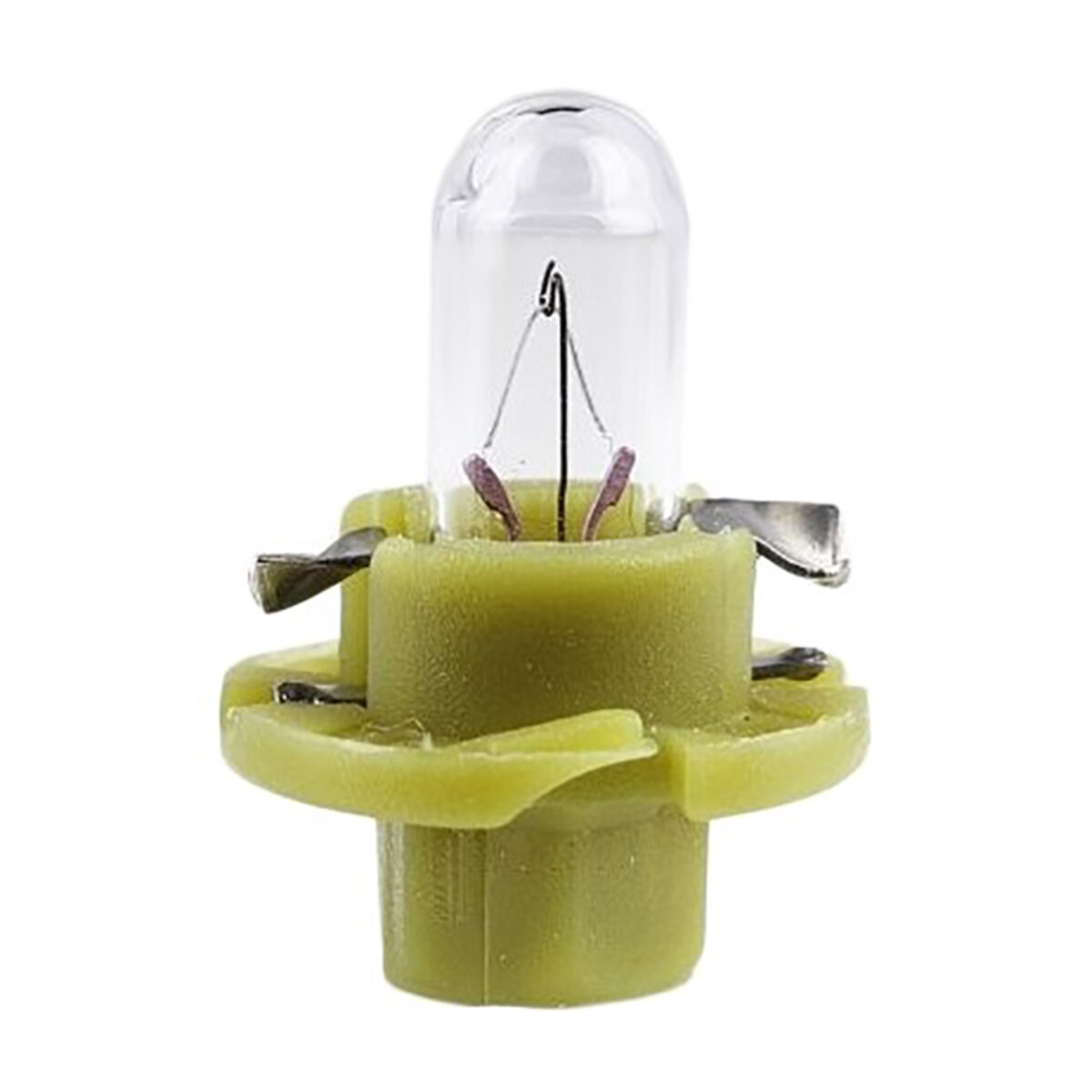 Лампа розжарювання Narva 12V 1,3W BX8,4D (зелена) (17047) дивитися фото №1