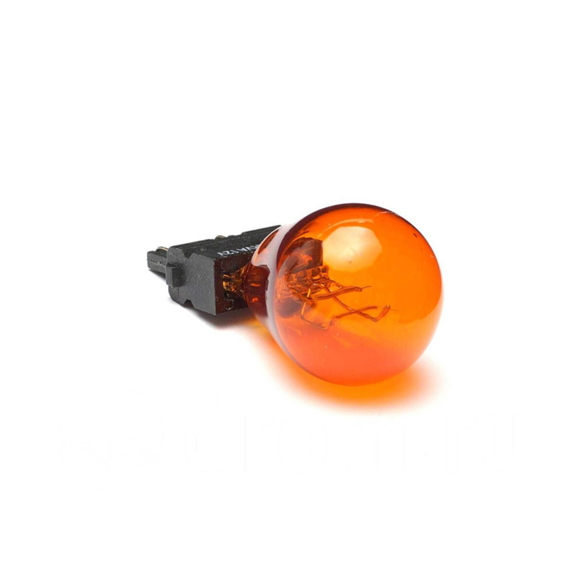 Лампа розжарювання Narva 12V P27/7W 19,4/2,2CP W2,5 AMBER, 10шт (17948) дивитися фото №2