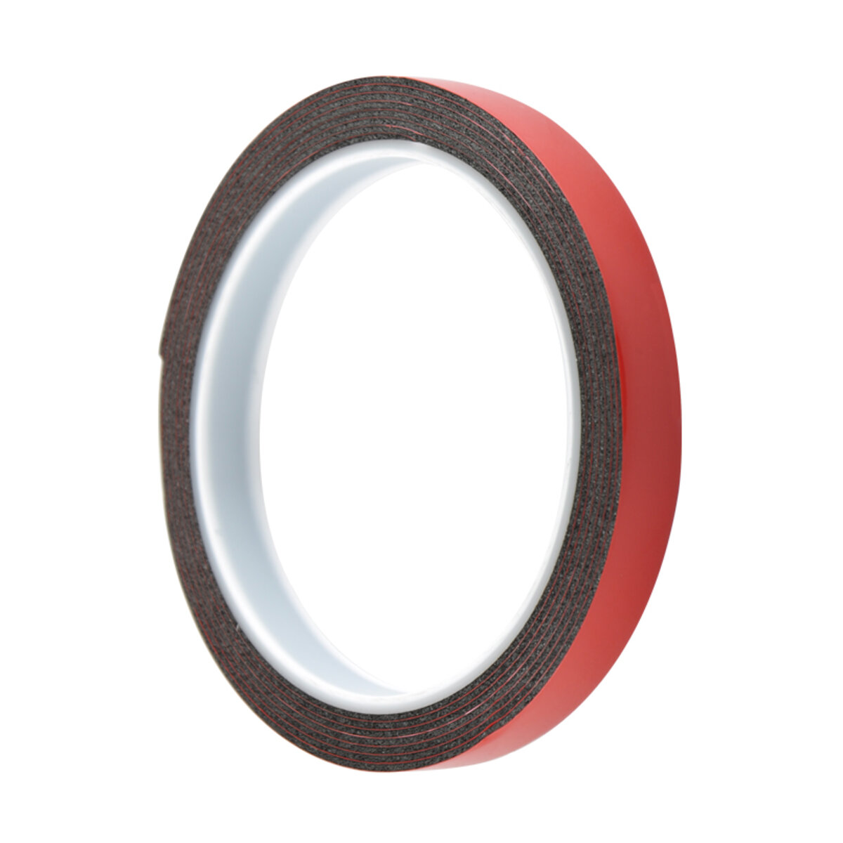 Стрічка клеюча двостороння Solar, PE, чорна, 12ммx2м (DS1122) дивитися фото №2