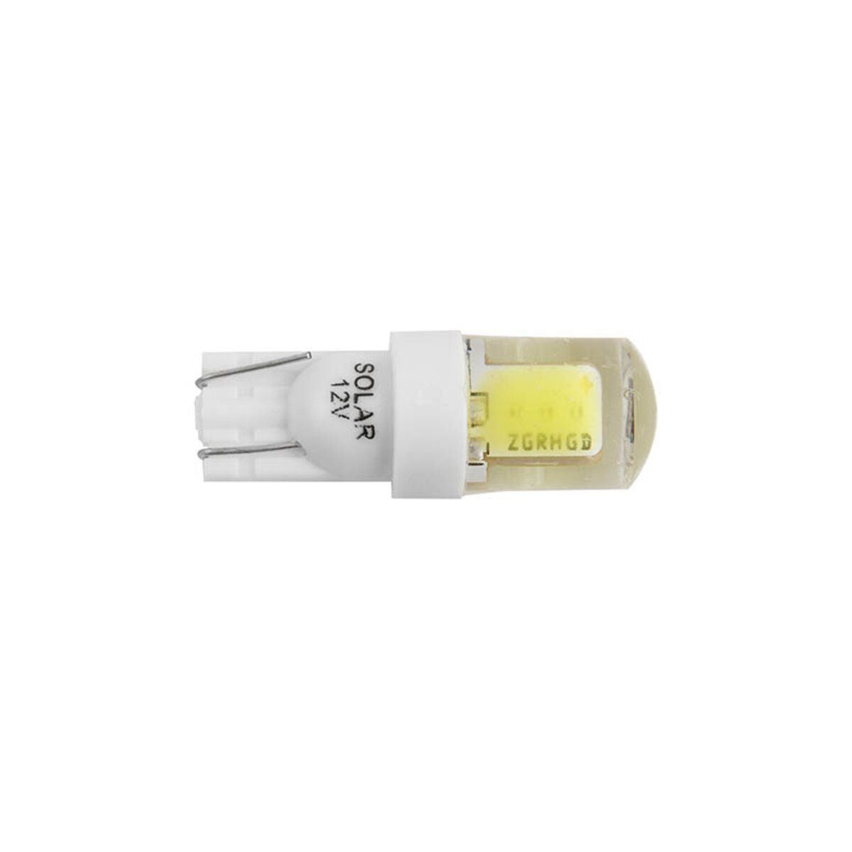 LED автолампа Solar 12V T10 W2.1x9.5d COB 70lm white, 2шт (LC344_B2) дивитися фото №2