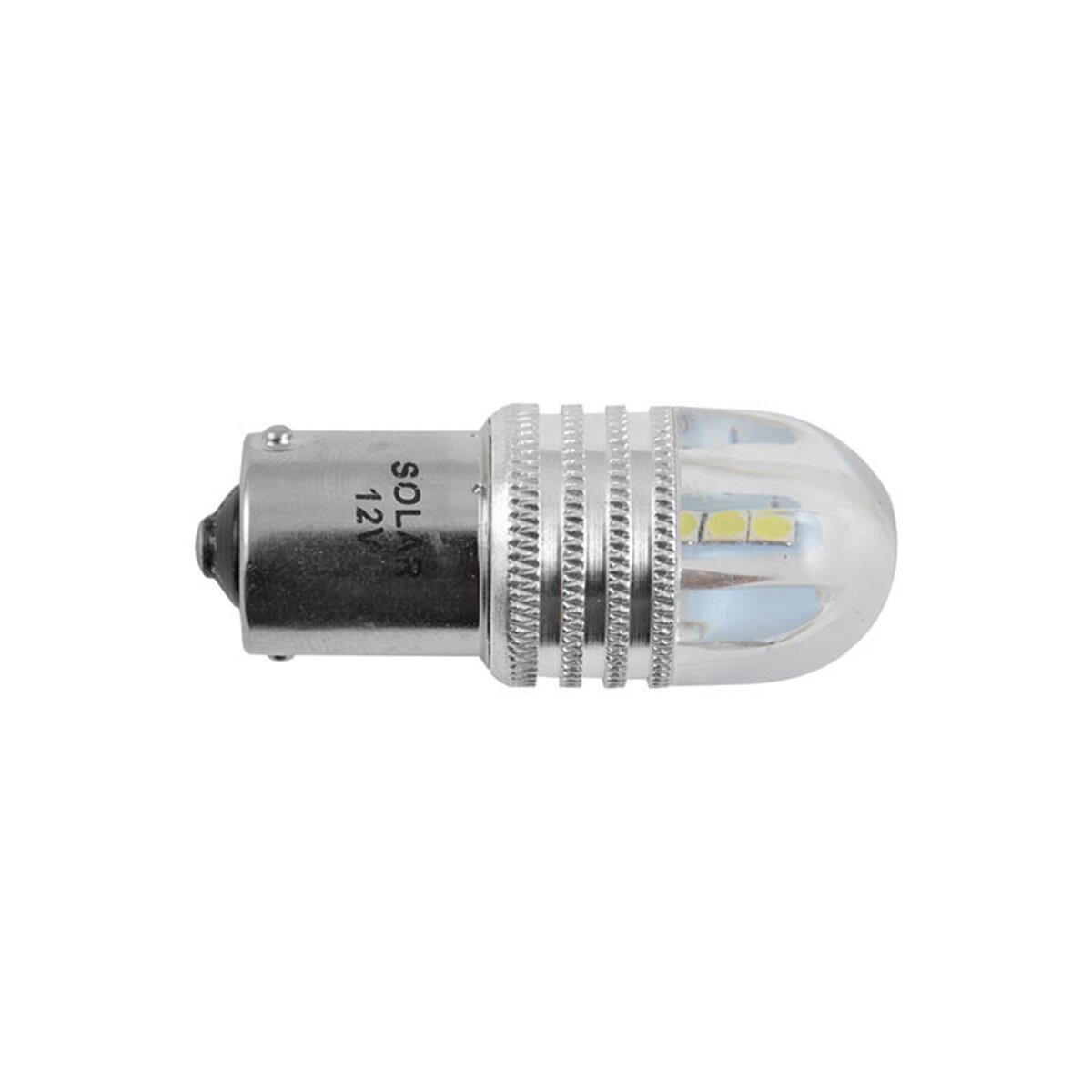 LED автолампа Solar 12V S25 BA15s 8SMD white, 2шт (LS296_B2) дивитися фото №2