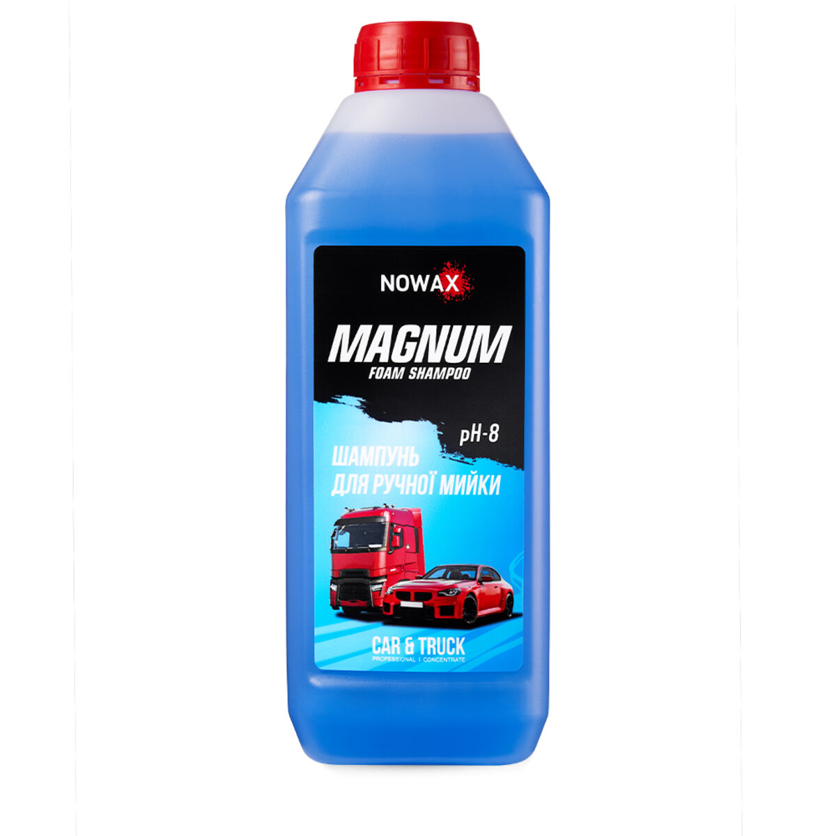 Шампунь Nowax Magnum Foam Shampoo концентрат для ручной мойки 1л (NX01162) смотреть фото №1