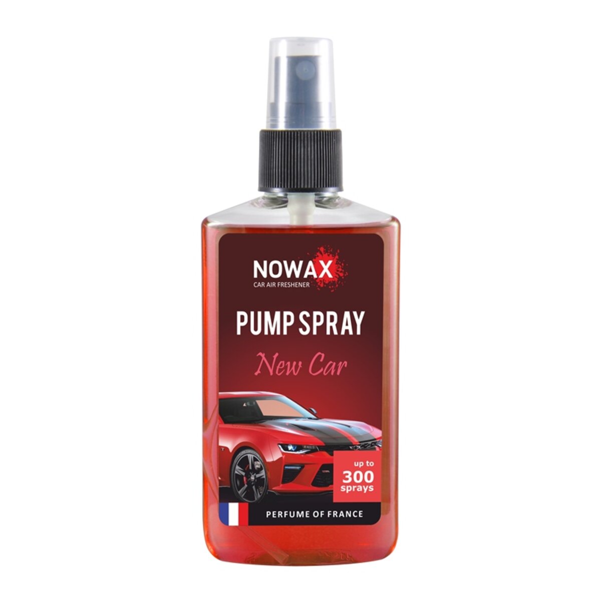 Ароматизатор Nowax Pump Spray New Car, 75ml з розпилювачем (NX07510) дивитися фото №1