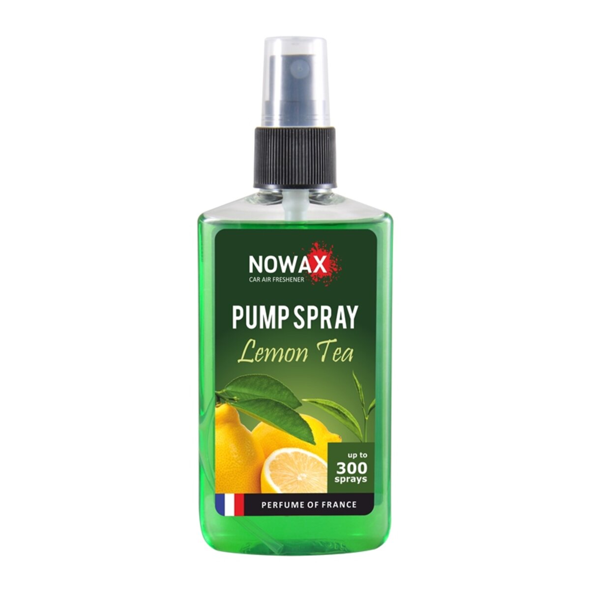 Ароматизатор Nowax Pump Spray Lemon Tea, 75ml з розпилювачем (NX07518) дивитися фото №1