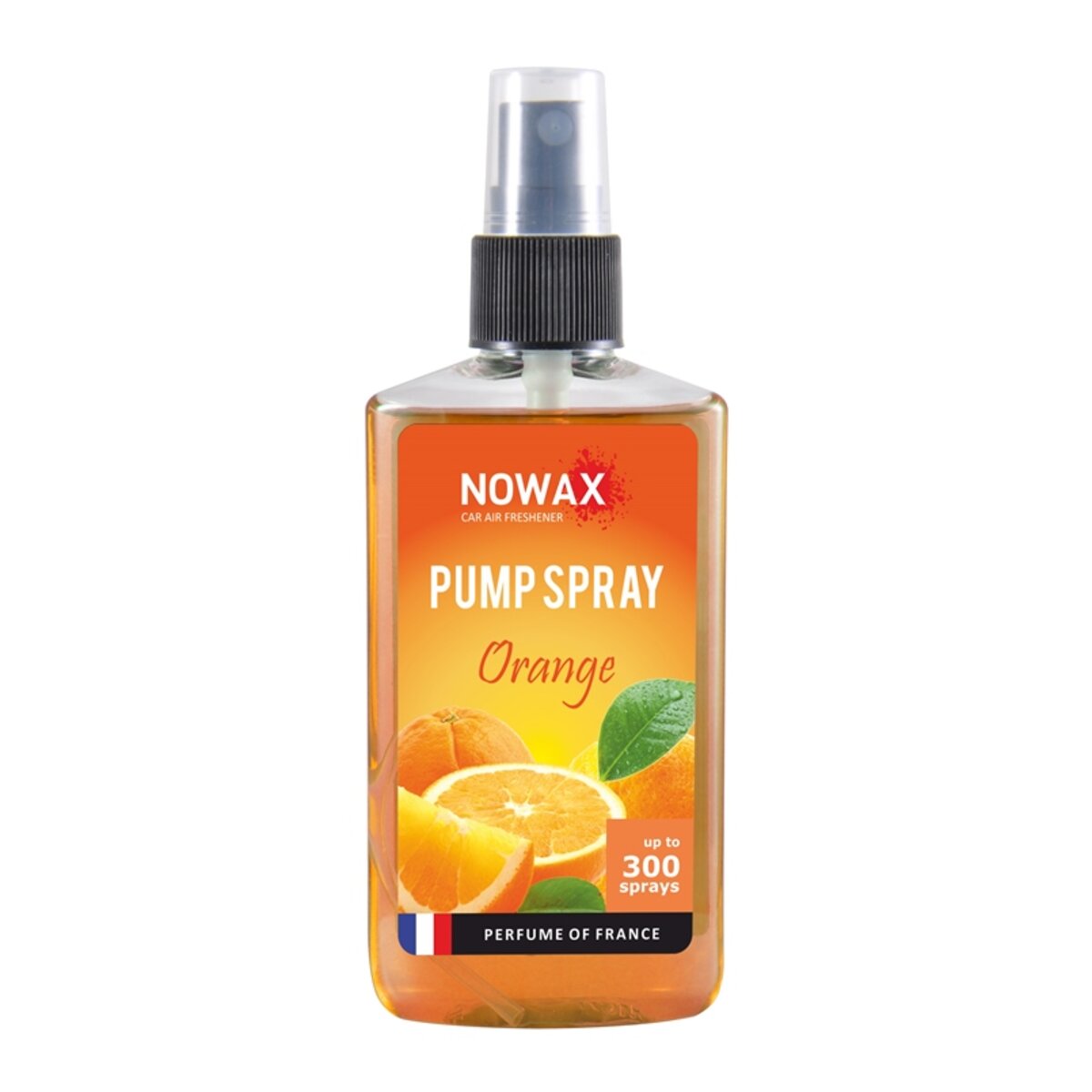 Ароматизатор Nowax Pump Spray Orange, 75ml з розпилювачем (NX07524) дивитися фото №1