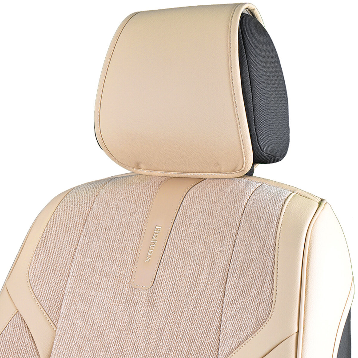 Комплект, 3D чохли для сидінь BELTEX Manhattan, beige (BX86500) дивитися фото №2