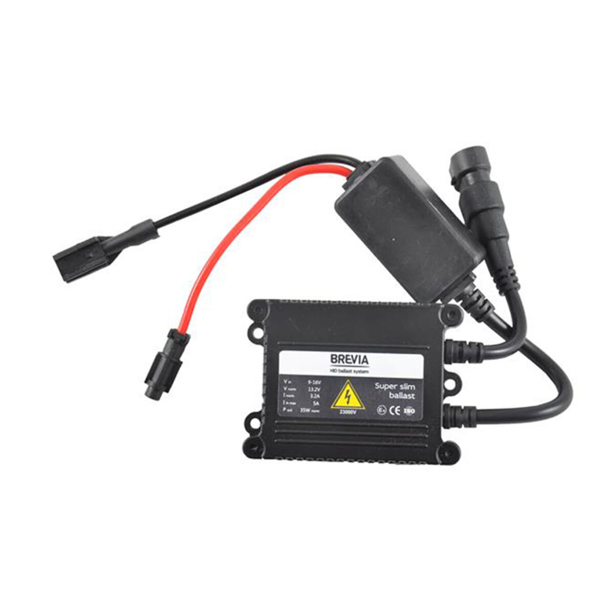 Блоки розпалювання Brevia Super Slim Ballast 35W, 13.2V, KET (13650) дивитися фото №1