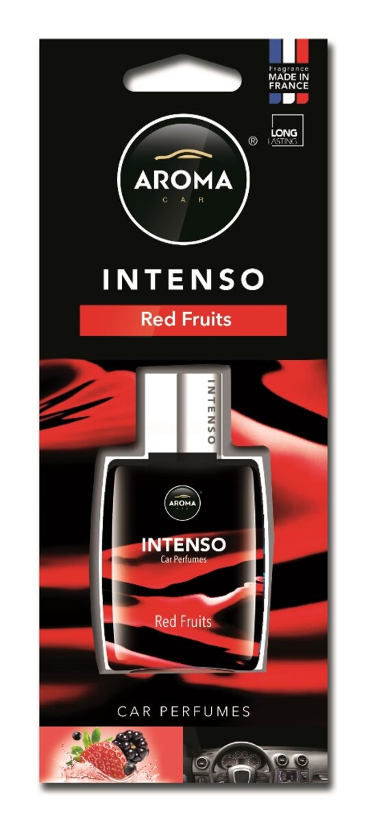 Автомобільний Ароматизатор Aroma Car Intenso Parfume Red Fruits рідкий 10g (63103) | Аромат: Ягідний дивитися фото №1
