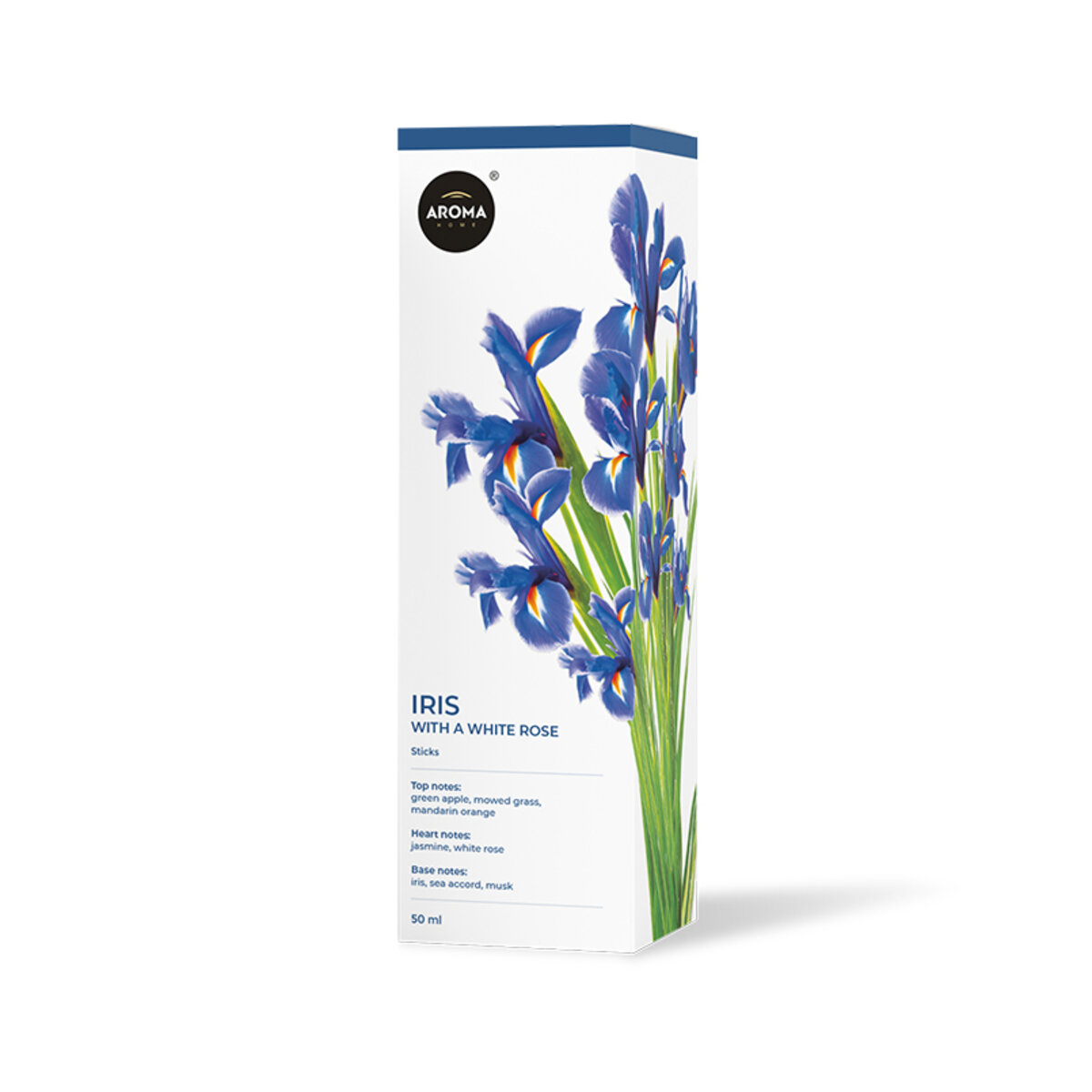 Ароматичні палички Aroma Home Sticks Iris with a white rose (92765) дивитися фото №2