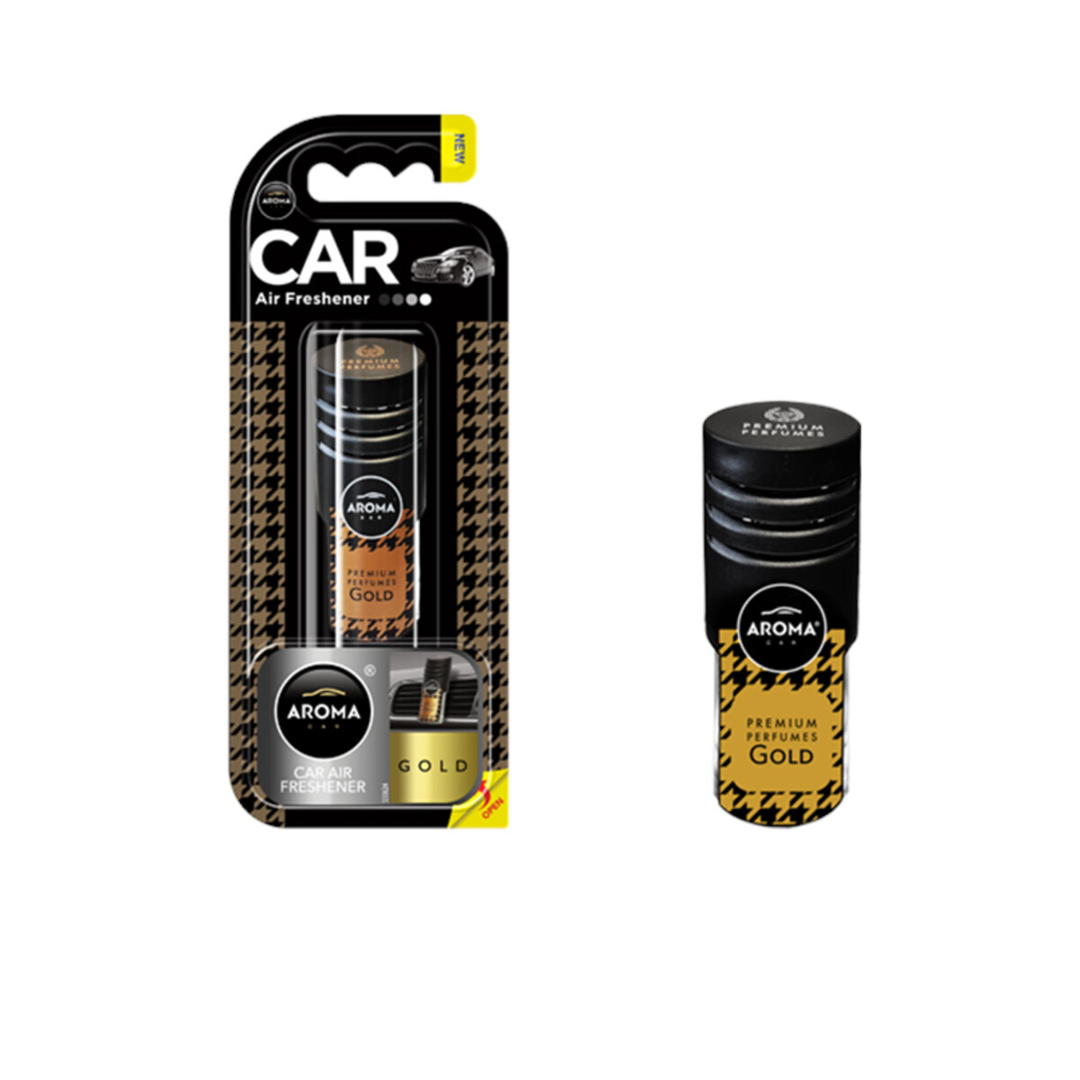Ароматизатор Aroma Car Prestige Vent Gold рідкий (83202) дивитися фото №1