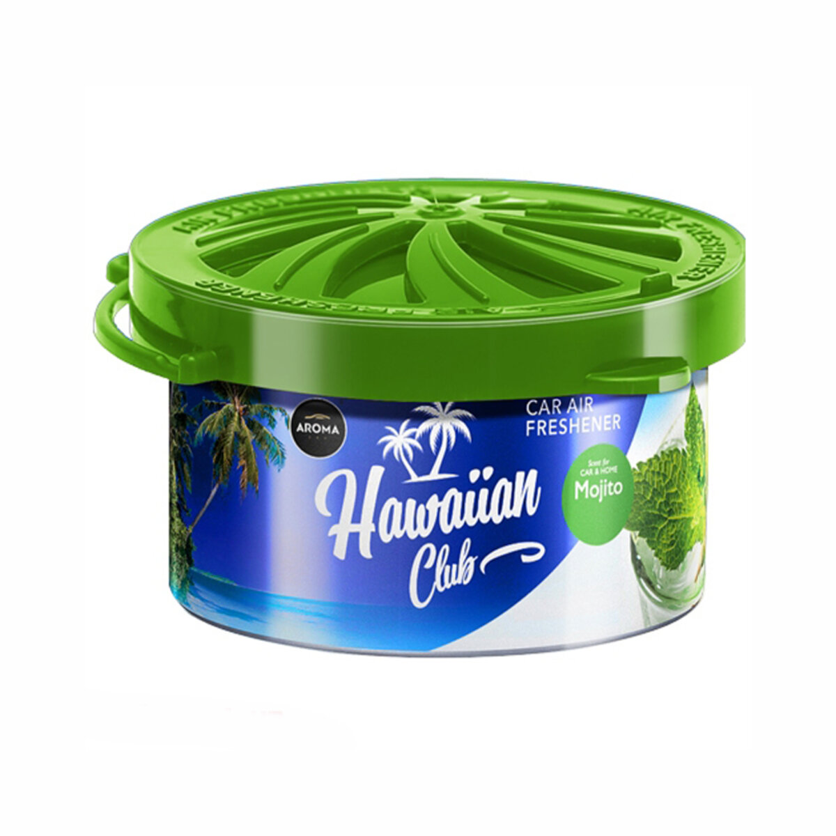 Ароматизатор Aroma Car Organic Hawaiian Club 40g - MOHJITO гелевий (83136) дивитися фото №1