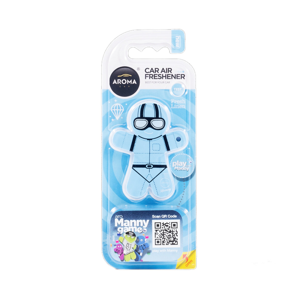 Ароматизатор Aroma Car Manny Fresh Line сухий (83138) дивитися фото №1