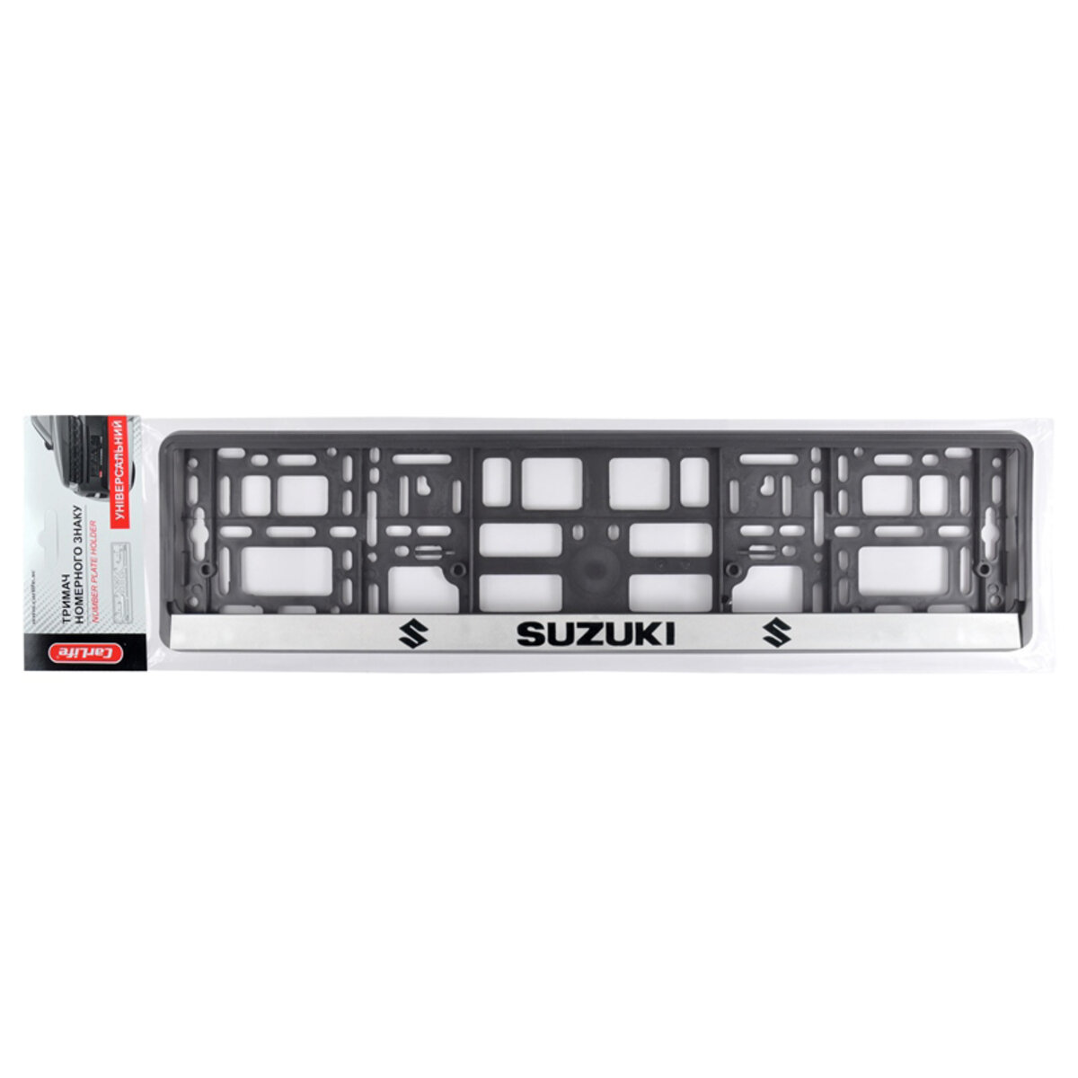 Рамка Сarlife під номер, Suzuki (NH610) дивитися фото №2