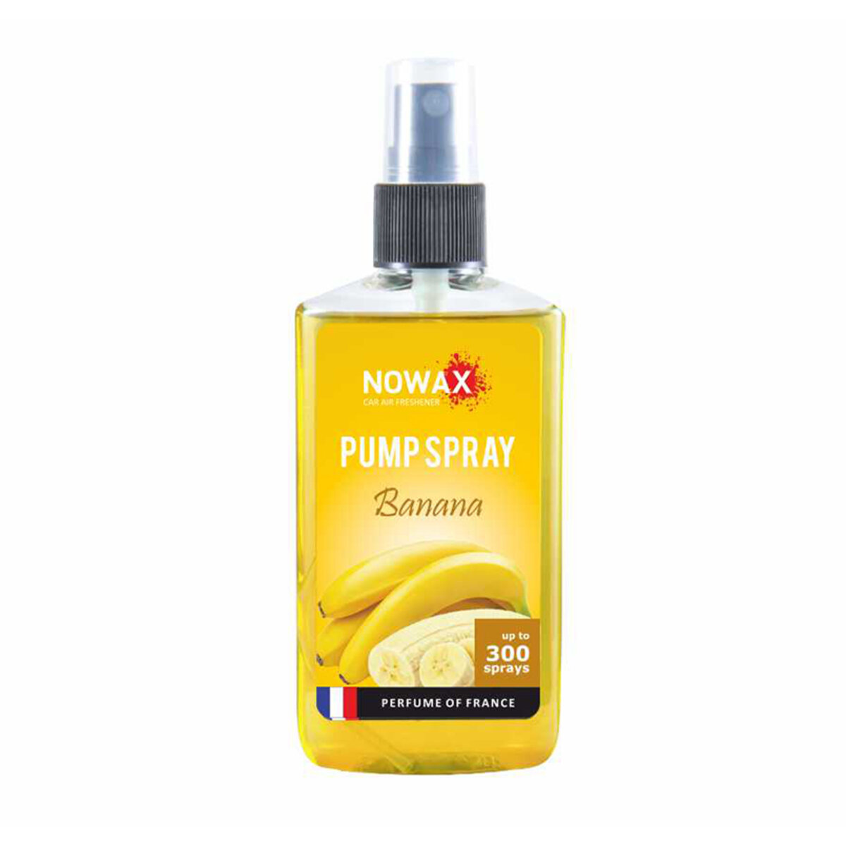Автомобільний ароматизатор повітря Nowax PUMP SPRAY - Banana 75ml (NX07578) дивитися фото №1
