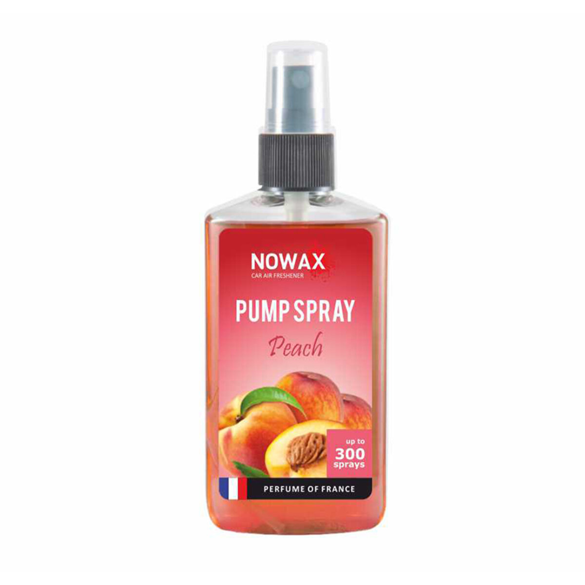 Автомобільний ароматизатор повітря Nowax PUMP SPRAY - Peach 75ml (NX07577) дивитися фото №1