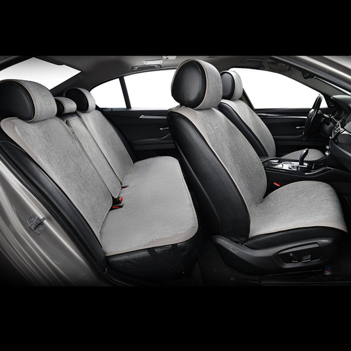 Комплект преміум накидок для сидінь BELTEX Verona, grey (BX82200) дивитися фото №8