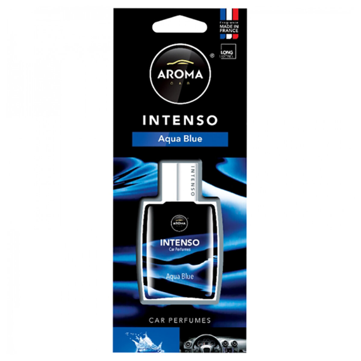 Автомобільний Ароматизатор Aroma Car Intenso Parfume Aqua Blue рідкий10g (840/92171) | Аромат: Свіжість дивитися фото №1