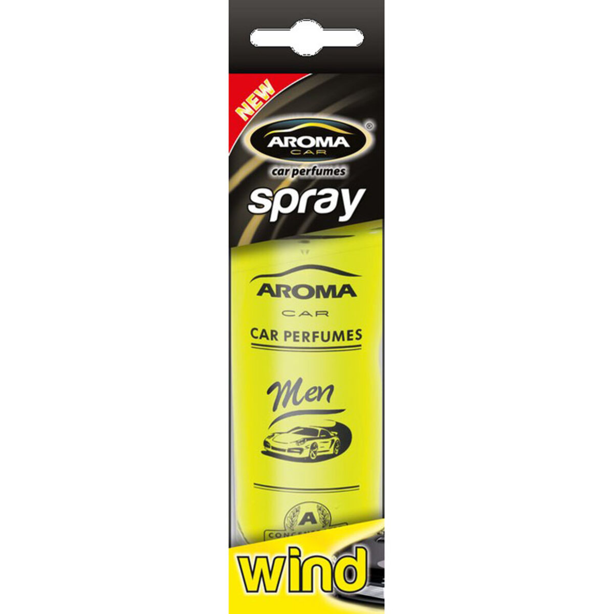 Ароматизатор Aroma Car Spray Men Wind, 50ml для салону авто (906K/63166) дивитися фото №1