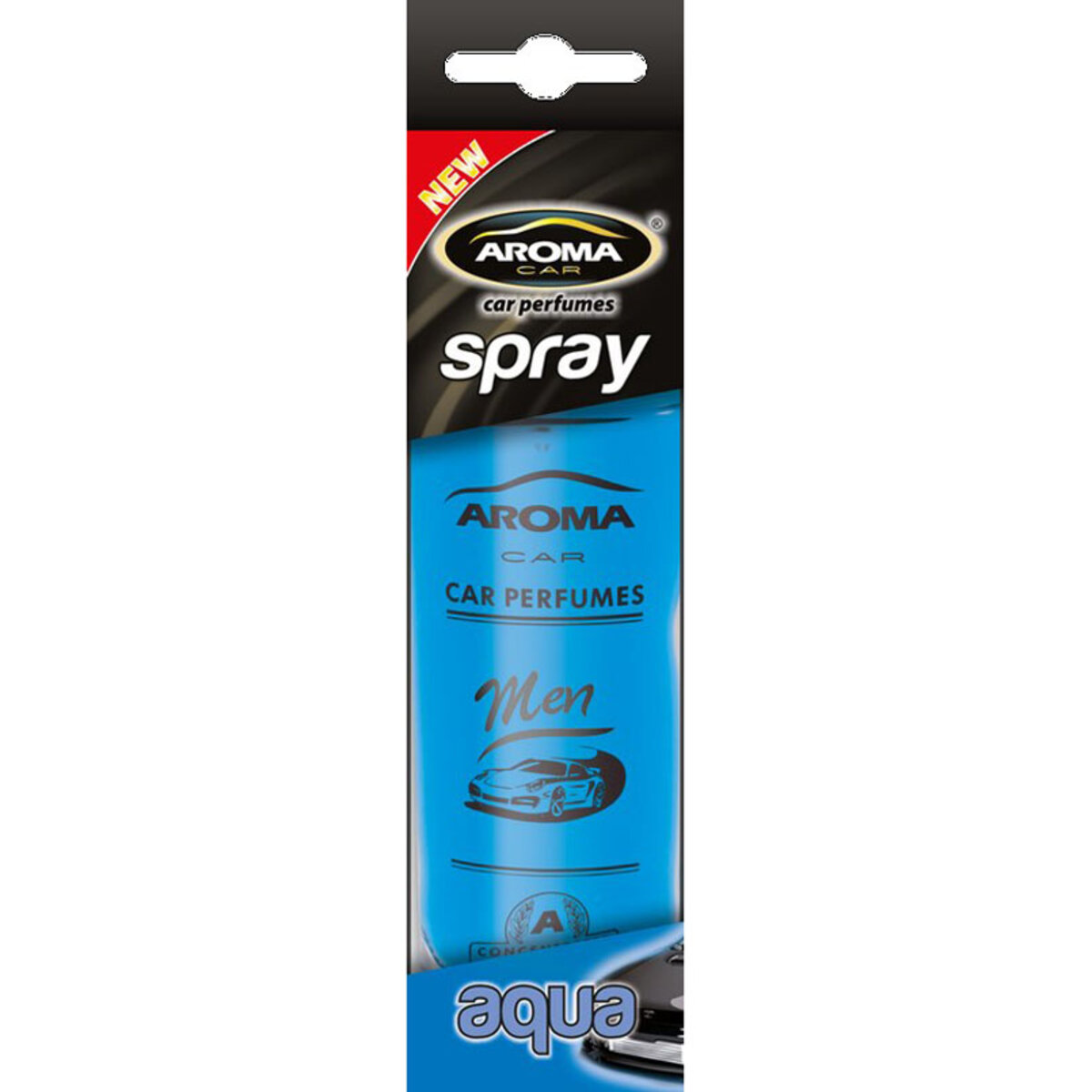 Ароматизатор Aroma Car Spray Men Aqua, 50ml для салону авто (63168) дивитися фото №1