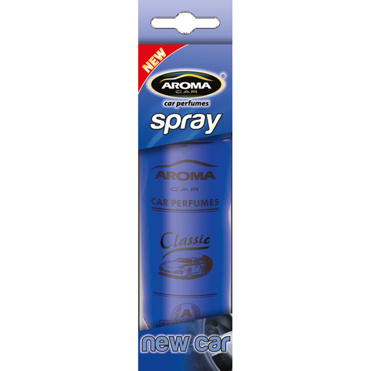 Ароматизатор Aroma Car Spray Classic New Car, 50ml для салону авто (92058K) дивитися фото №1