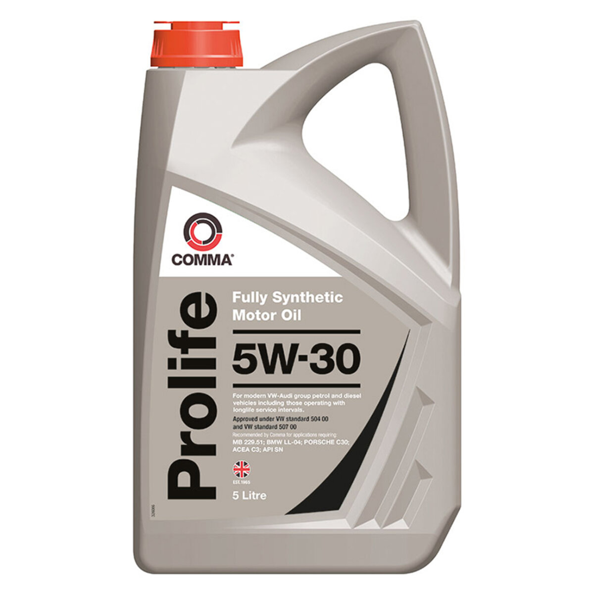 Моторне масло Comma PROLIFE 5W-30 5л (PRO5L) дивитися фото №1