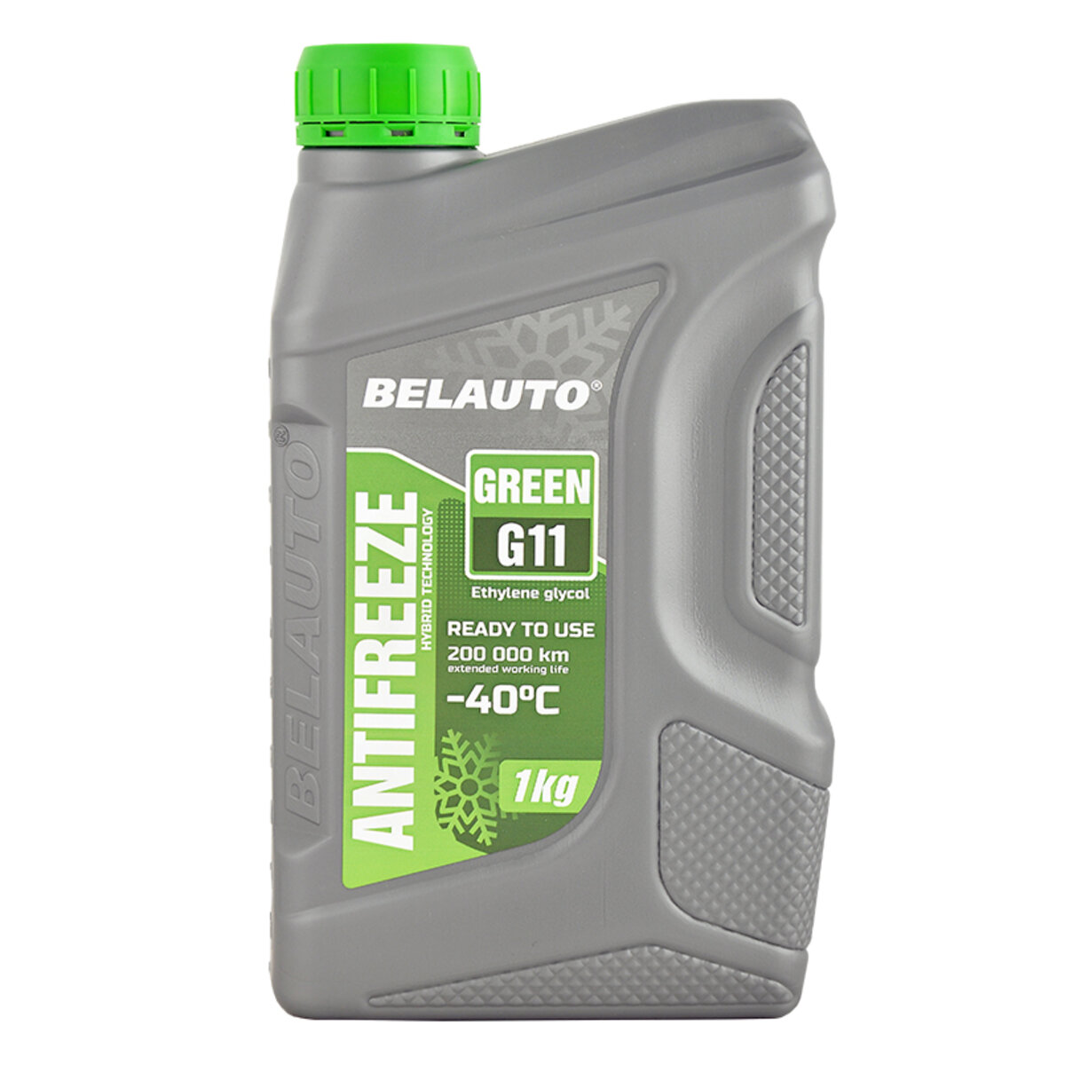 Антифриз зелений BELAUTO ANTIFREEZEE G11 GREEN 1кг (AF1710) дивитися фото №1
