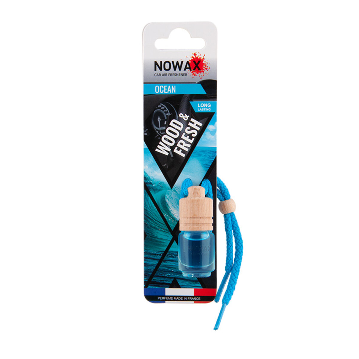 Автомобільний Ароматизатор Nowax Wood&Fresh Ocean рідкий (NX07708) | Аромат: Свіжість дивитися фото №1