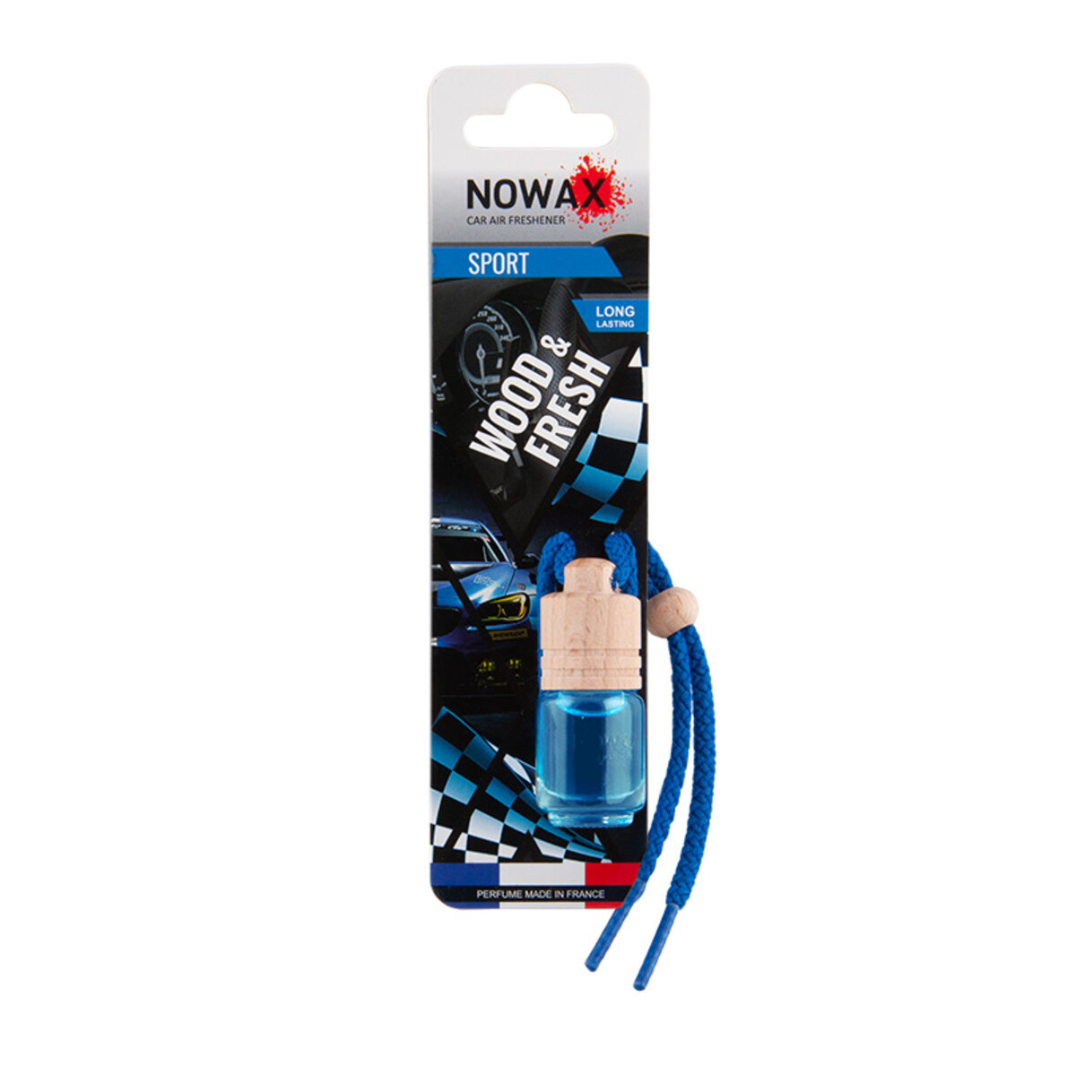 Автомобільний Ароматизатор Nowax Wood&Fresh Sport рідкий (NX07711) | Аромат: Свіжість дивитися фото №1