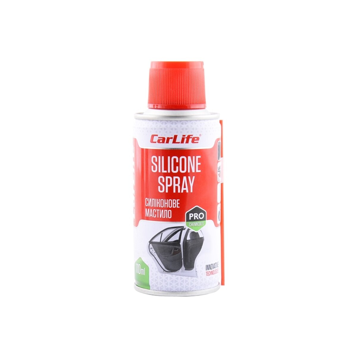 Змазка силіконова CarLife Silicone Spray, 110мл (CF110) дивитися фото №1