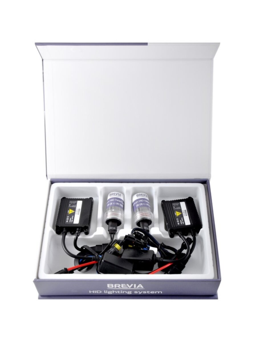Комплект ксенона Brevia Н8 5000К + Super Slim Ballast (15852) смотреть фото №1