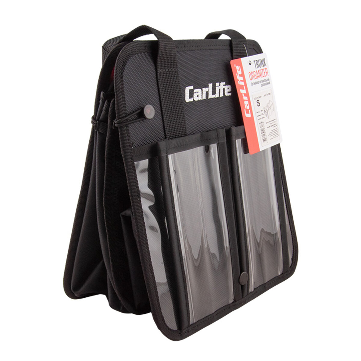 Сумка органайзер CarLife (трансформер) S 52х26х28см Тк. PVC 1680 D чорна (To120) дивитися фото №2