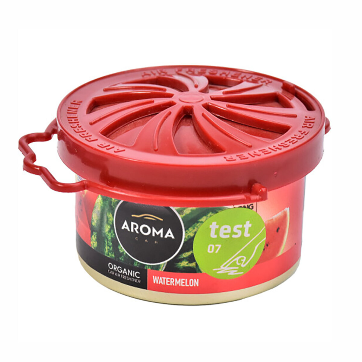 Ароматизатор Aroma Car Organic 40g - WATERMELON гелевий (92990) дивитися фото №1