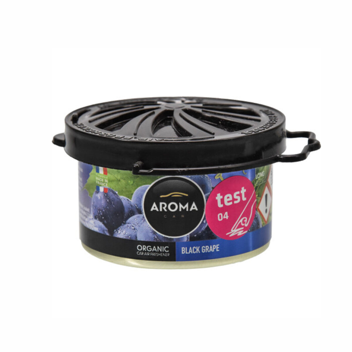Ароматизатор Aroma Car Organic 40g - BLACK GRAPES гелевий (92991) дивитися фото №1