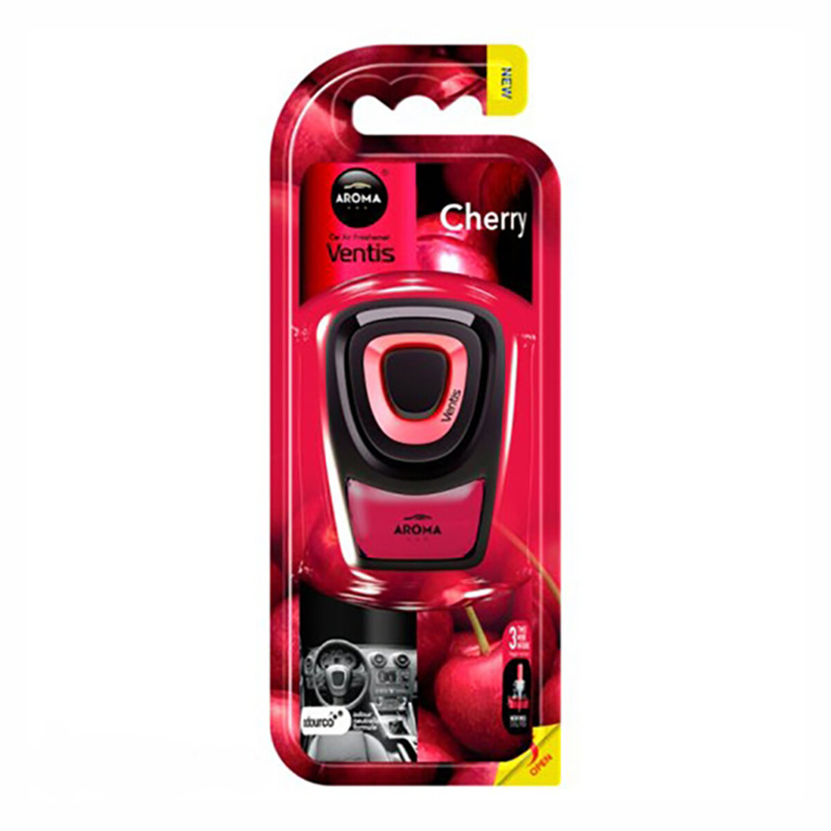 Ароматизатор Aroma Car Ventis - CHERRY рідкий (83140) дивитися фото №1