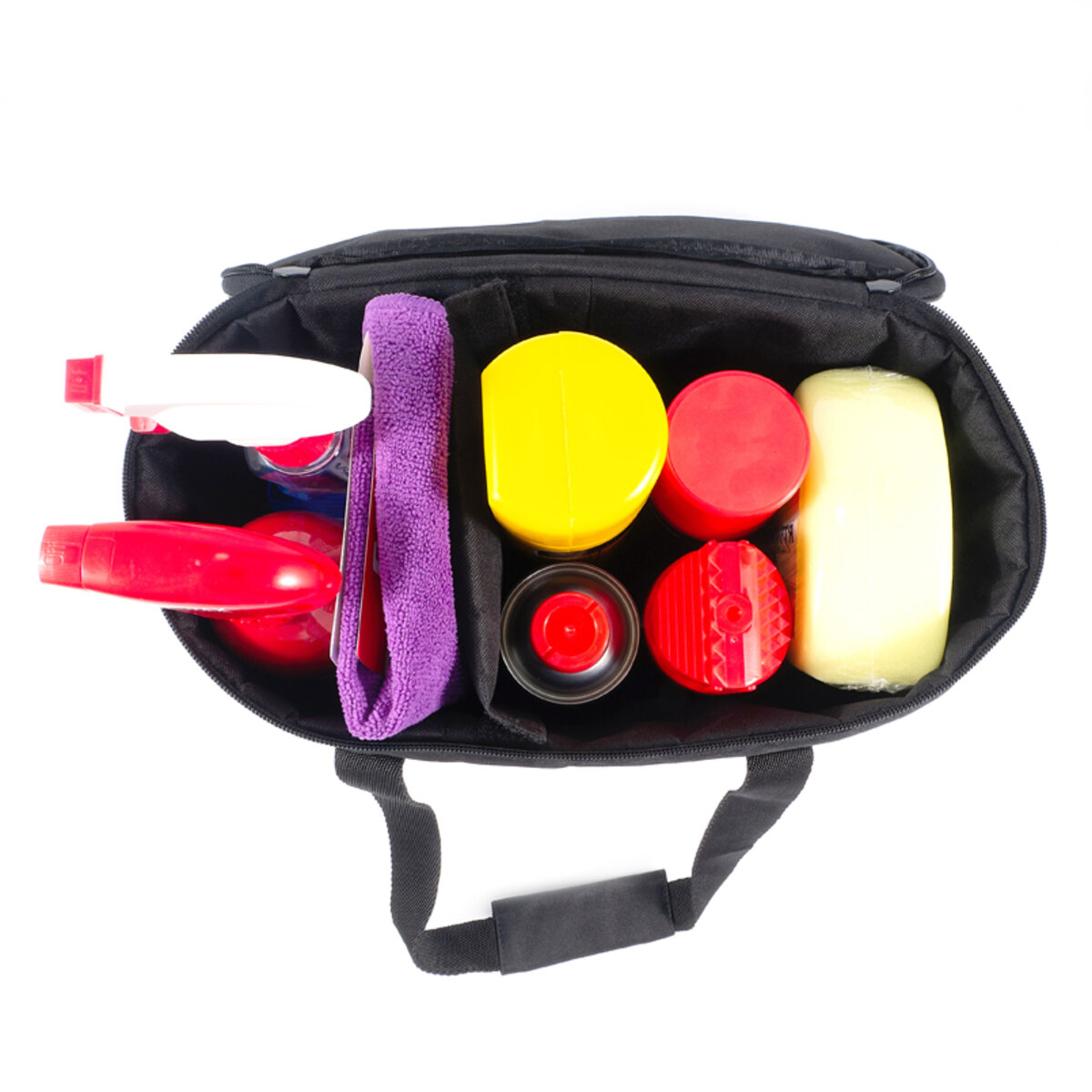 Сумка органайзер Beltex розмір M 34х17х23 см чорний мат (BX37201) дивитися фото №2