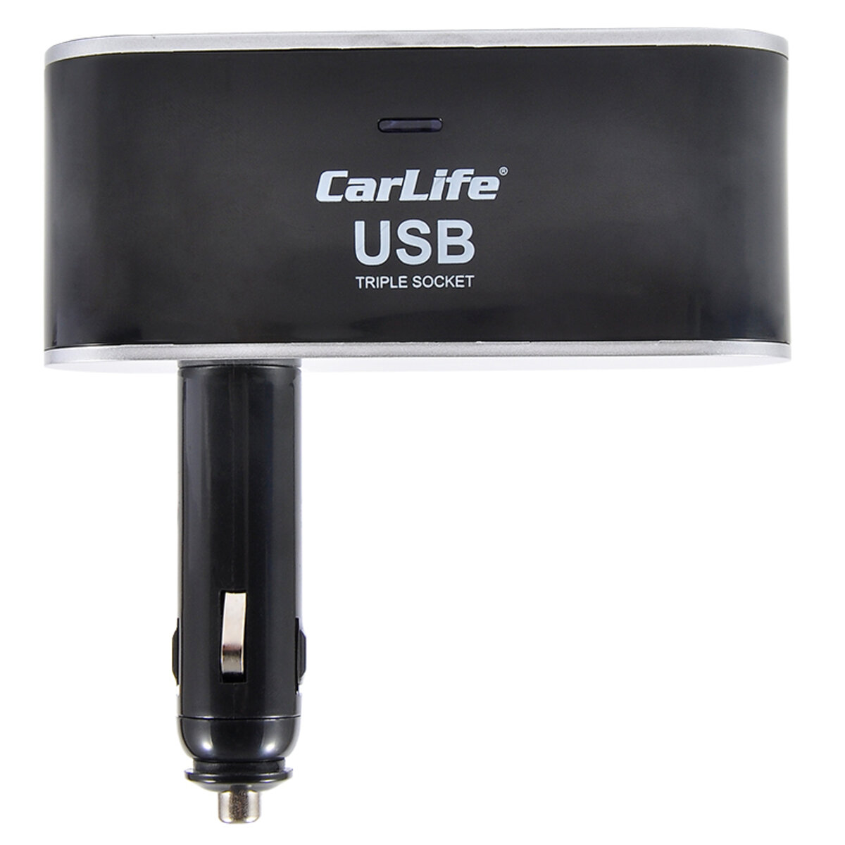 Разветвитель прикуривателя Carlife 3в1 + USB (CS302) смотреть фото №5