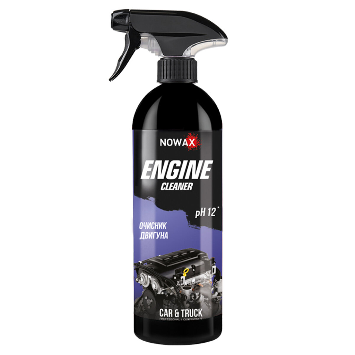 Очиститель двигателя Nowax Engine Cleaner 750мл (NX75007) смотреть фото №1